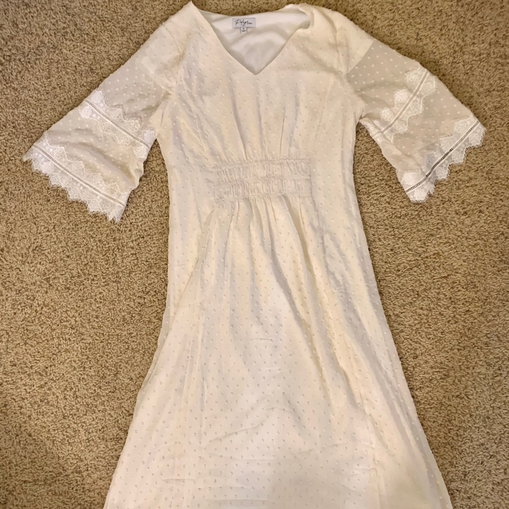 One Loved Babe Carried Away Dress - Ivory